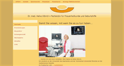 Desktop Screenshot of doktor-ulbrich.de
